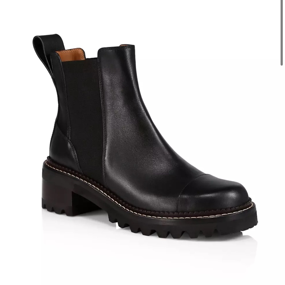 See by Chloe Mallory Chelsea Boot size 38.5